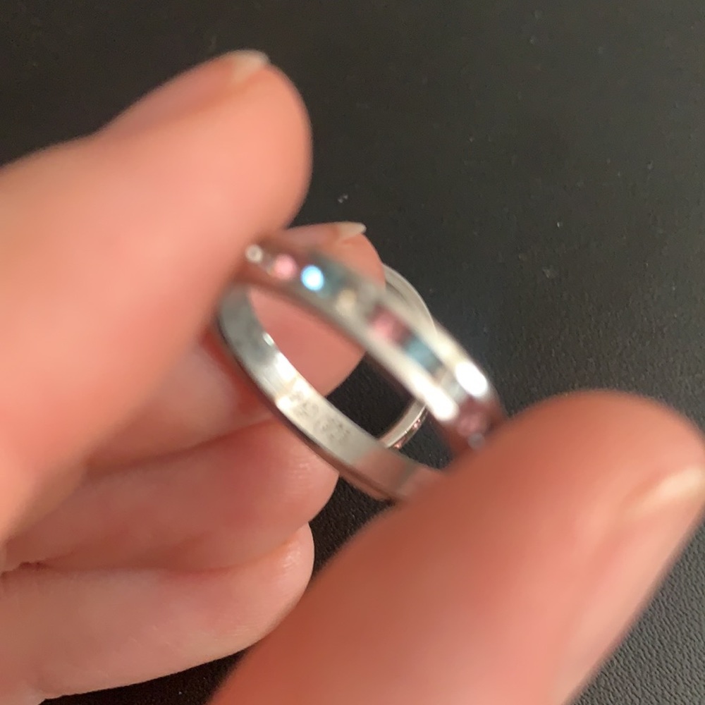 Sterling silver stackable rings - Picture 5 of 7